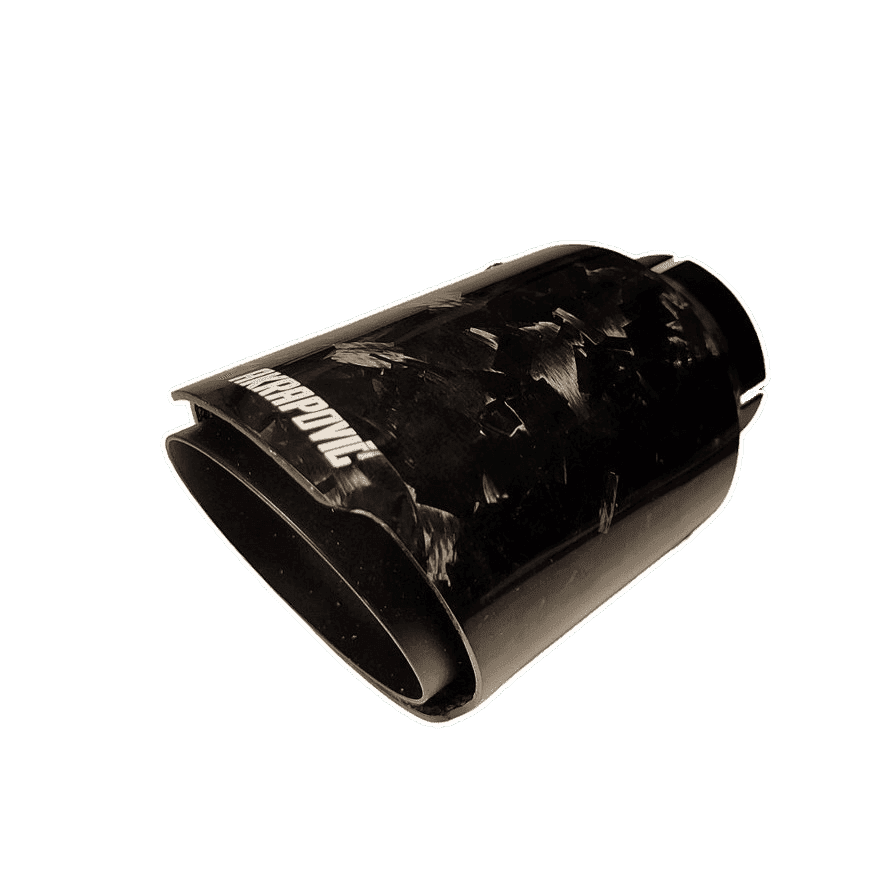 Nastavak auspuha prohrom šareni AKRAPOVIČ crni unutra 60-63mm