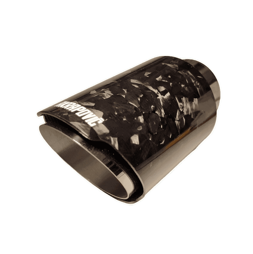 Nastavak auspuha prohrom šareni AKRAPOVIČ silver unutra 60- 63mm