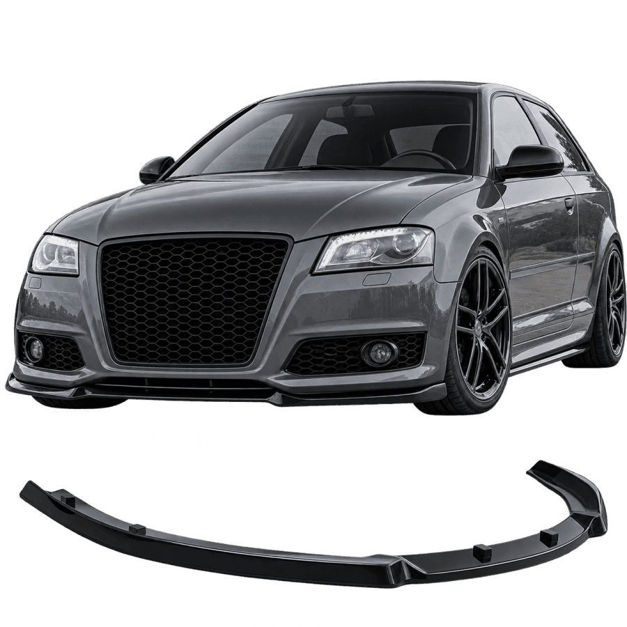 Audi A3 8P spojler lip dodatak za prednji branik Maxton Look