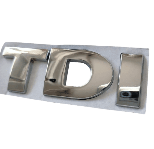 Natpis TDI sve silver